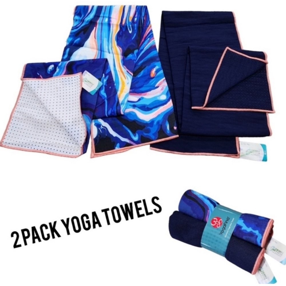 2-Pack Yogafina Yoga Towels